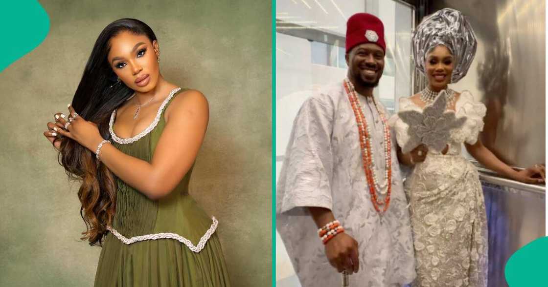 Sharon Ooja finally reacts to the allegations levelled against her husband, Ugo Nwoke. Sharon Ooja finally reacts to the allegations levelled against her husband, Ugo Nwoke.