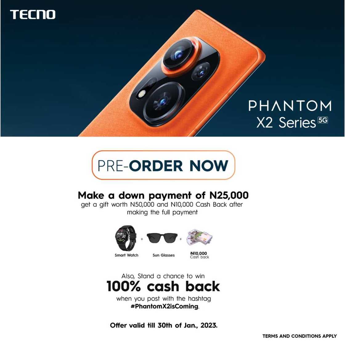 Pre-Order the Phantom X2 for a Chance to Win Exciting Prizes Pre-Order the Phantom X2 for a Chance to Win Exciting Prizes