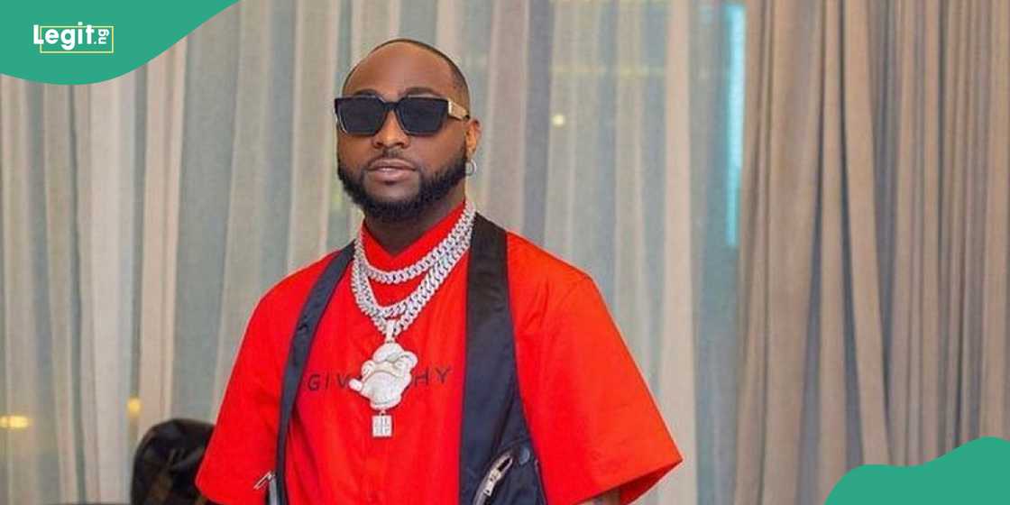 Fans react to post by Davido's cousin.