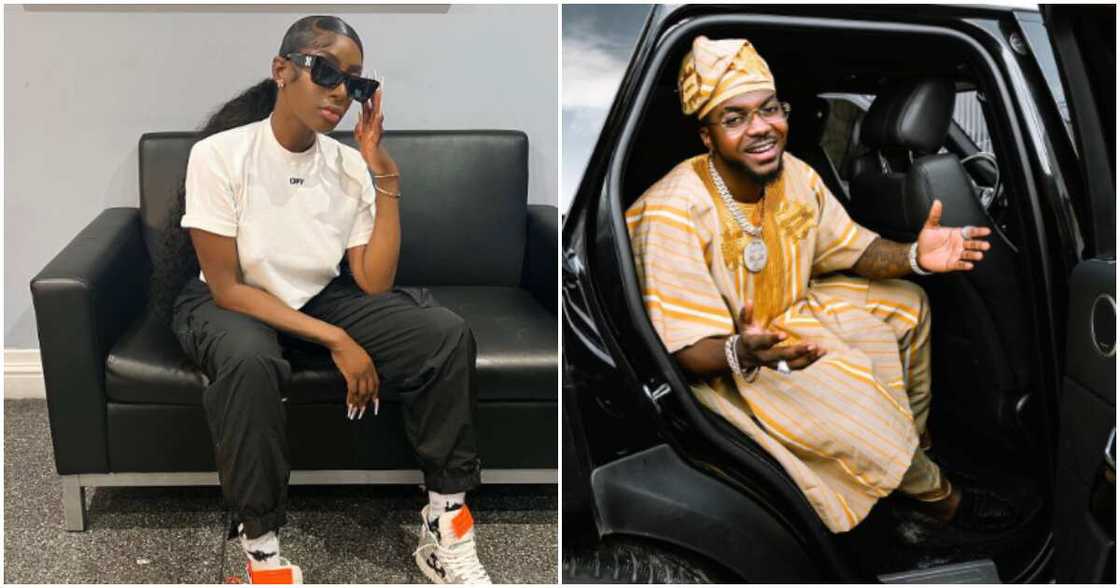 Nigerian singer Skiibii and ex Ms DSF Nigerian singer Skiibii and ex Ms DSF