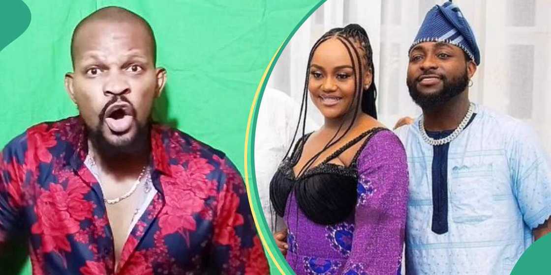 Uche Maduagwu, Davido, Chioma Uche Maduagwu, Davido, Chioma