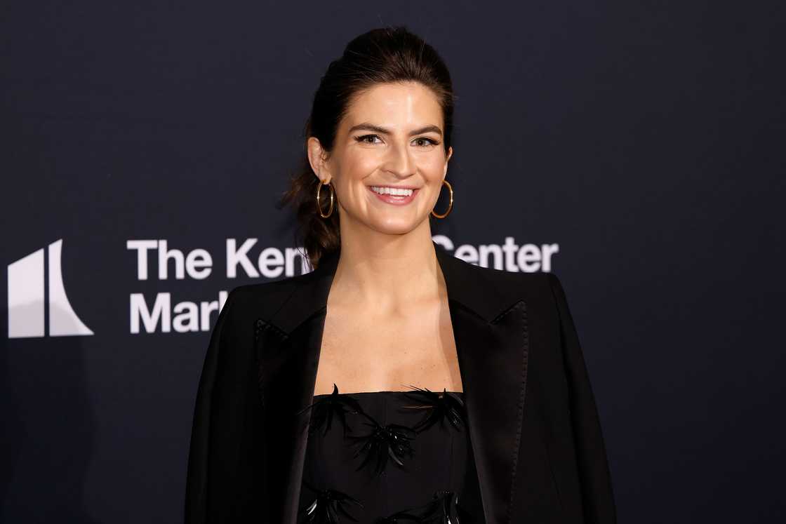 Kaitlan Collins attends the Mark Twain Prize for American Humour presentation at The Kennedy Centre in Washington, DC Kaitlan Collins attends the Mark Twain Prize for American Humour presentation at The Kennedy Centre in Washington, DC