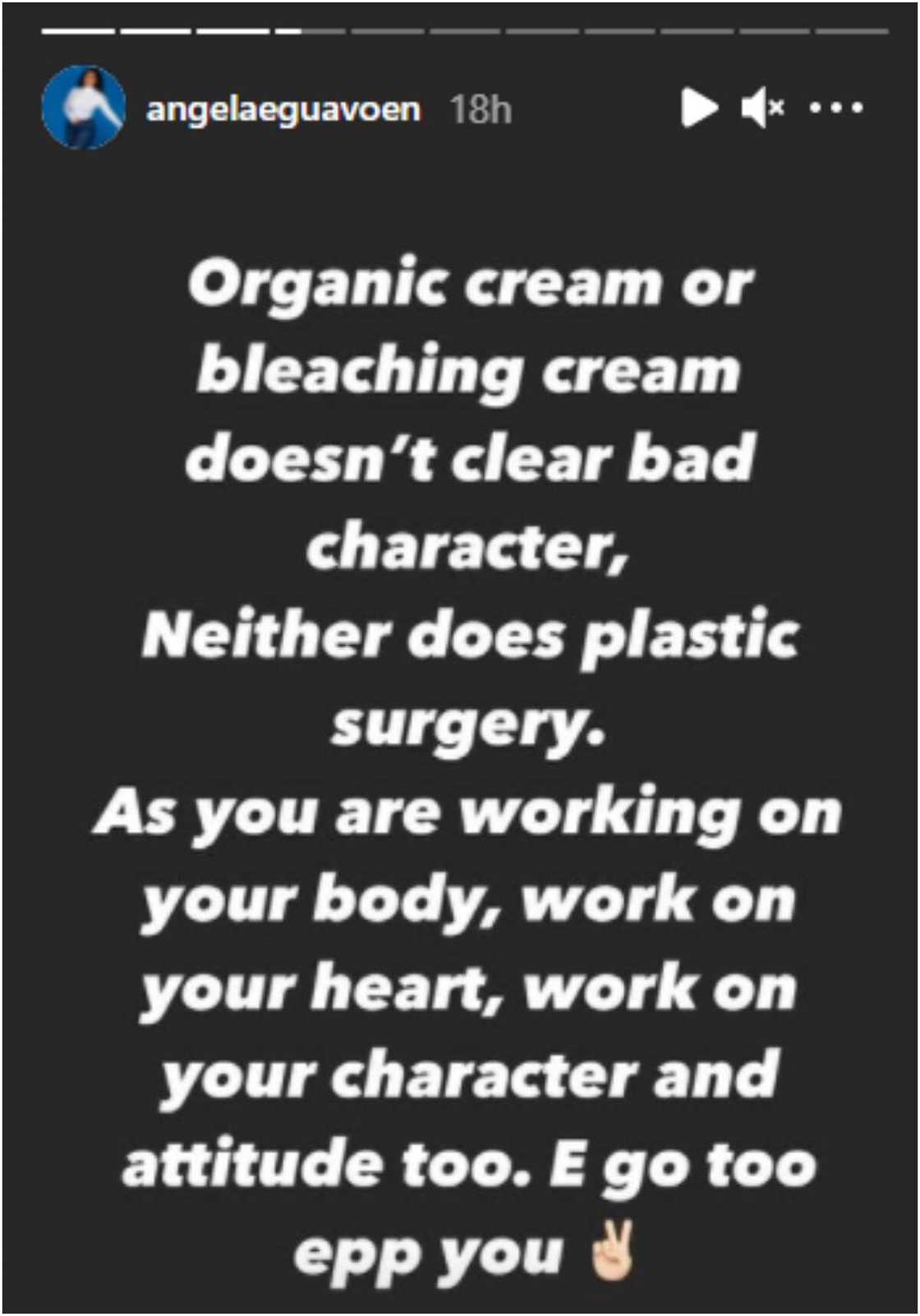 Actress Angela Eguavoen Actress Angela Eguavoen