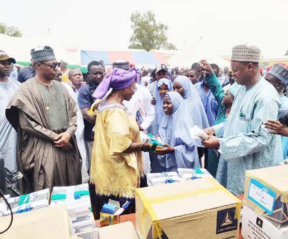 Hotunan Makarantar Sakandare Na Chibok Da Zulum Ya Sake Ginawa