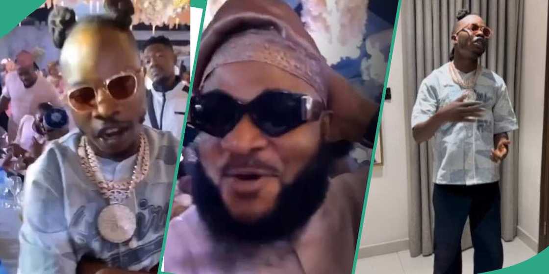 Clips of Naira Marley and Sam Larry at an event in Lagos trends Clips of Naira Marley and Sam Larry at an event in Lagos trends