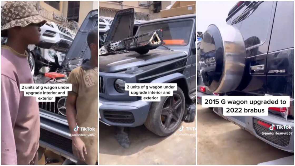 G-Wagon upgrades/Man changed Benz's interior. G-Wagon upgrades/Man changed Benz's interior.