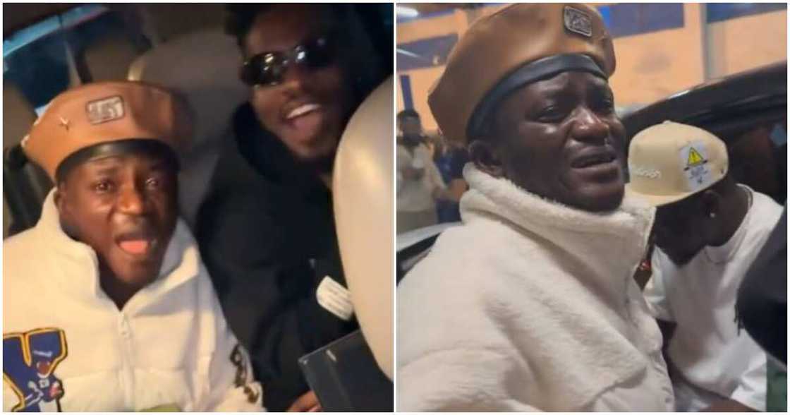 Singer Portable with Broda Shaggi and Carter Efe Singer Portable with Broda Shaggi and Carter Efe