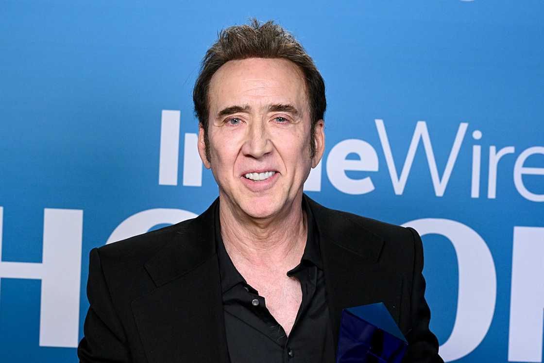 Nicolas Cage at Nya Studios West Nicolas Cage at Nya Studios West