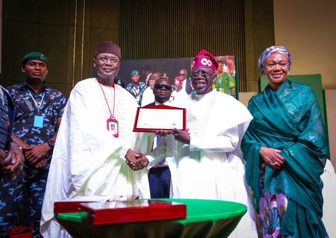 Certificate Tinubu