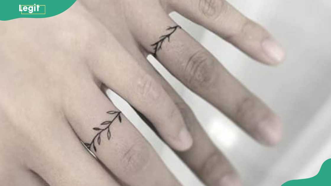 Floral patterns tattoo Floral patterns tattoo