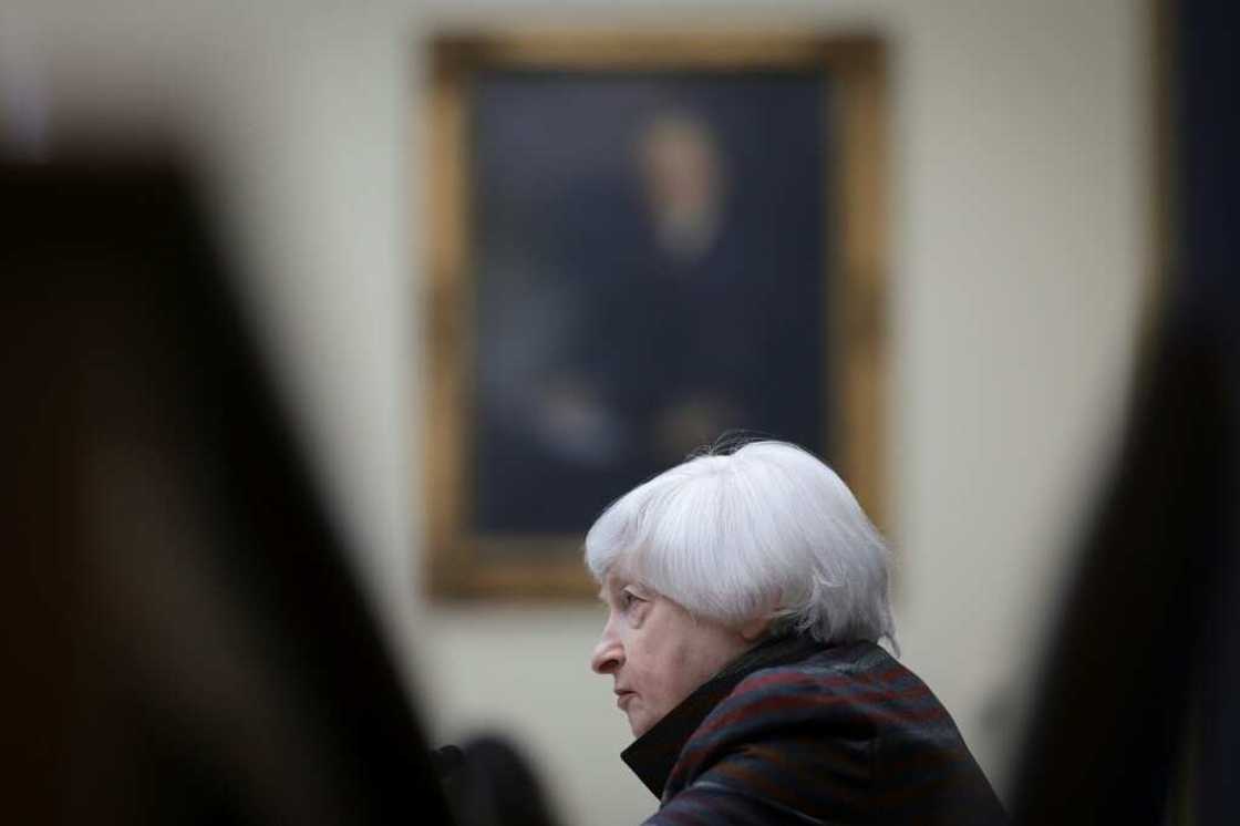 US Treasury Secretary Janet Yellen testifies before the House Financial Services Committee on February 6, 2024 US Treasury Secretary Janet Yellen testifies before the House Financial Services Committee on February 6, 2024