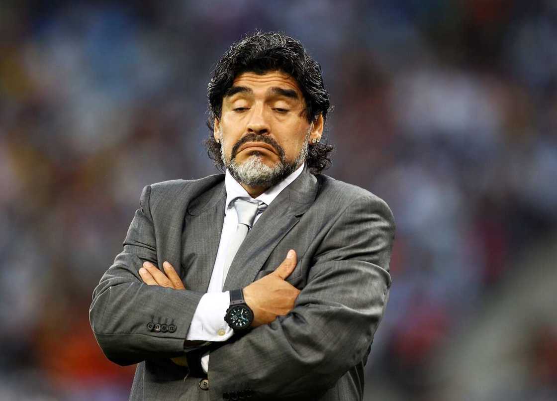 Diego Maradona.