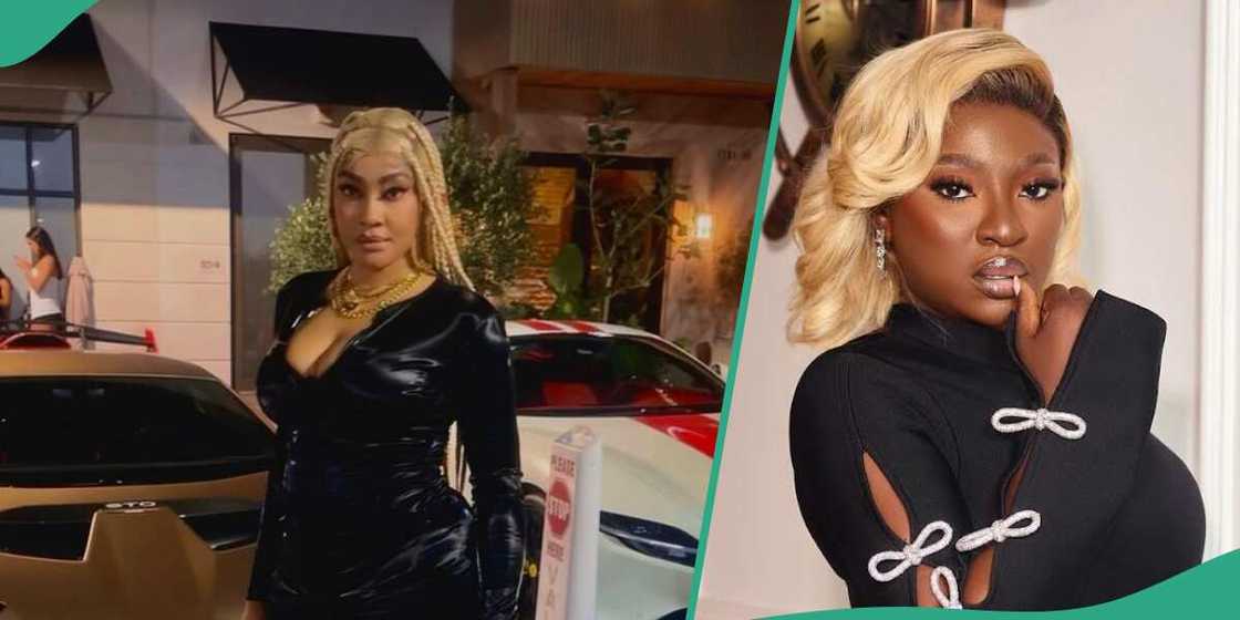 Yvonne Jegede gets called out by Angela Okorie over podcast disclosure. Yvonne Jegede gets called out by Angela Okorie over podcast disclosure.