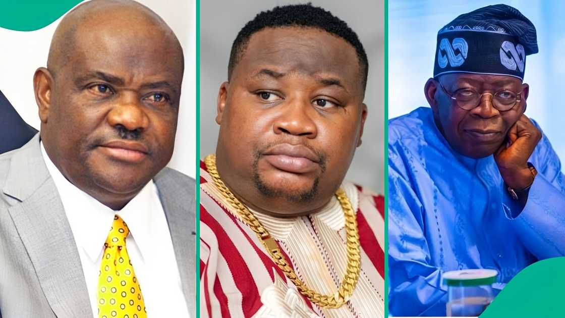 Cubana Chiefpriest reacts as APC governor clash with Nyesom Wike ahead of 2027 electionsx.