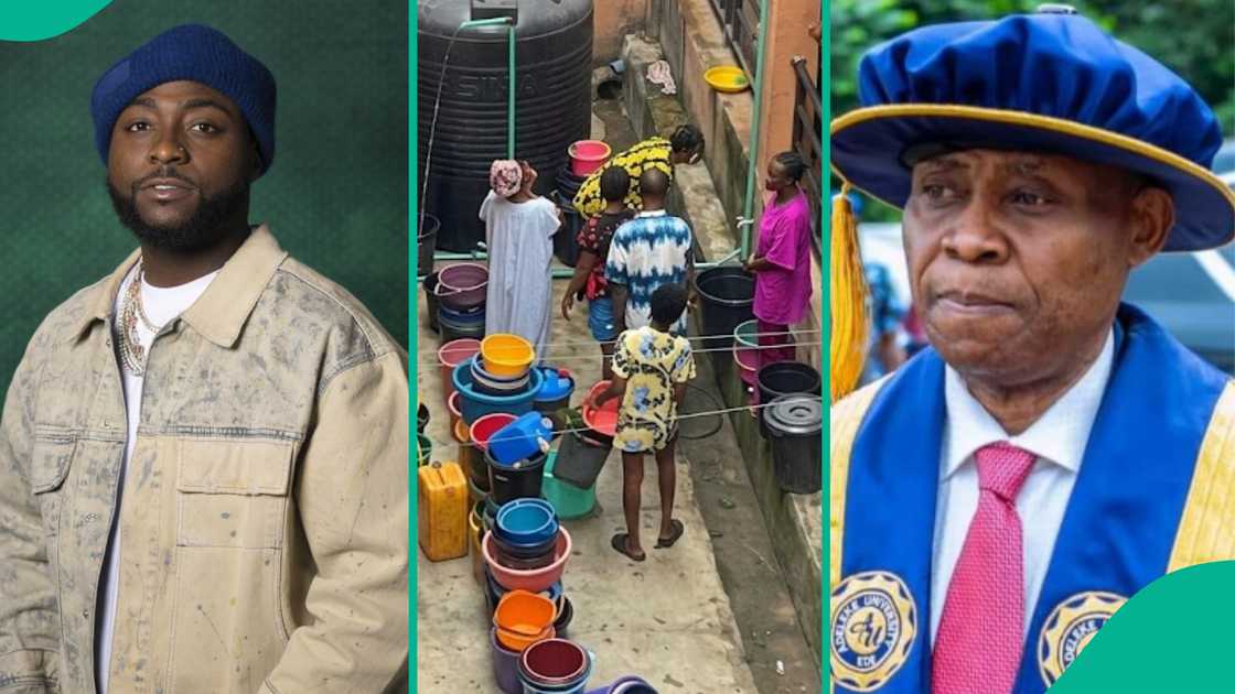 Davido, Adeleke university, students, poor living condition, Dr Deji Adeleke Davido, Adeleke university, students, poor living condition, Dr Deji Adeleke