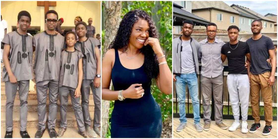 Waiting for My Twin Girls: Omoni Oboli Drops Hints As She Flaunts Handsome Hubby and Sons After 6 Year Gap Waiting for My Twin Girls: Omoni Oboli Drops Hints As She Flaunts Handsome Hubby and Sons After 6 Year Gap