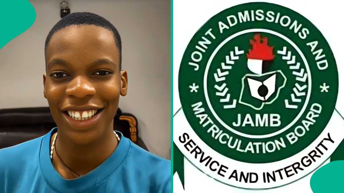 Nigerian student shares JAMB 2026 result showing improvement from 202 in mock exam to 254 in UTME, with subject score breakdown in viral TikTok post.