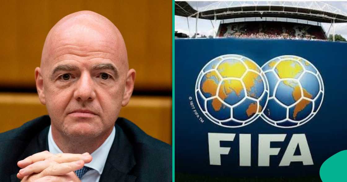 Man speaks as FIFA announces new record-breaking defence team. Man speaks as FIFA announces new record-breaking defence team.
