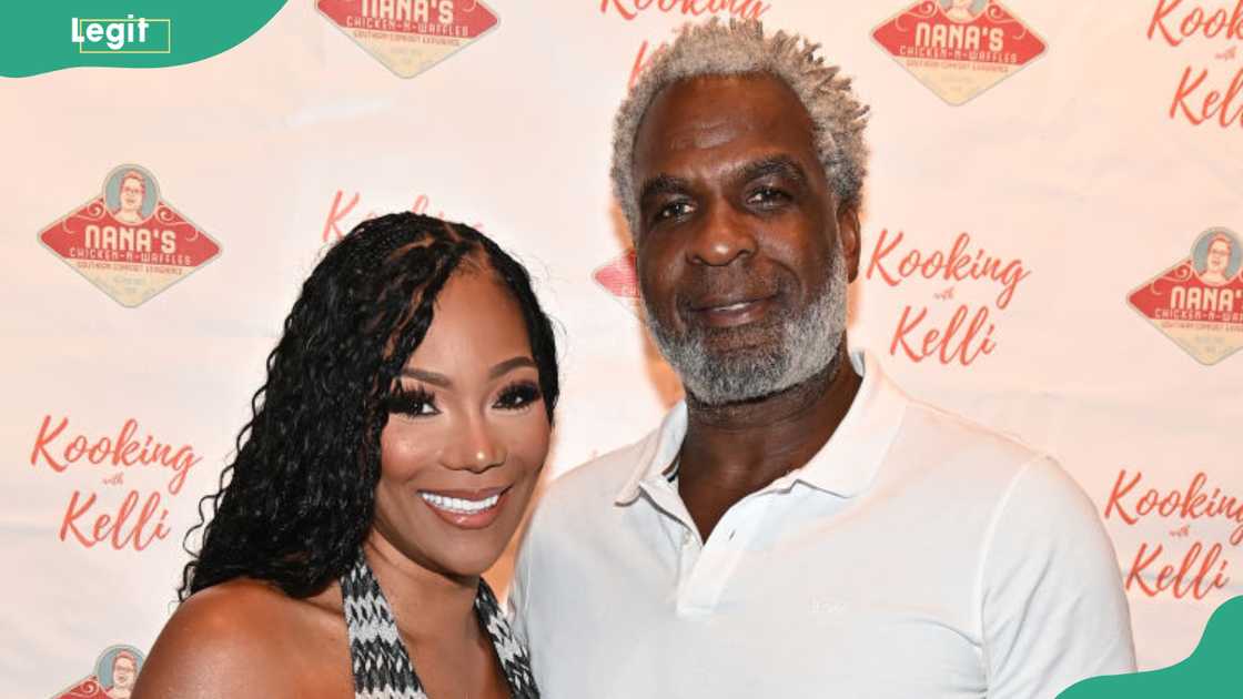 Angela Reed and Charles Oakley at Williams-Sonoma Ponce City Market