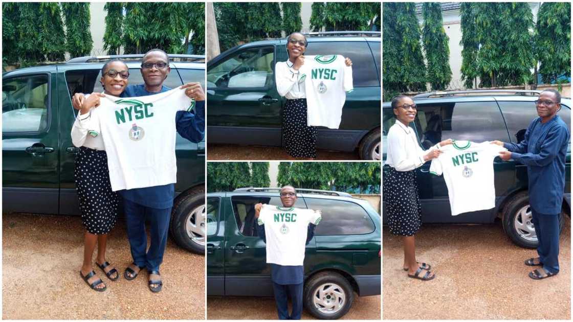People admired the NYSC shirt on Facebook. People admired the NYSC shirt on Facebook.