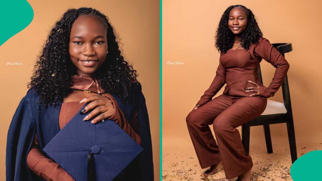 A Nigerian woman, Flourish Okwuasaba, has celebrated her recent academic milestone after graduating from University of Ibadan A Nigerian woman, Flourish Okwuasaba, has celebrated her recent academic milestone after graduating from University of Ibadan