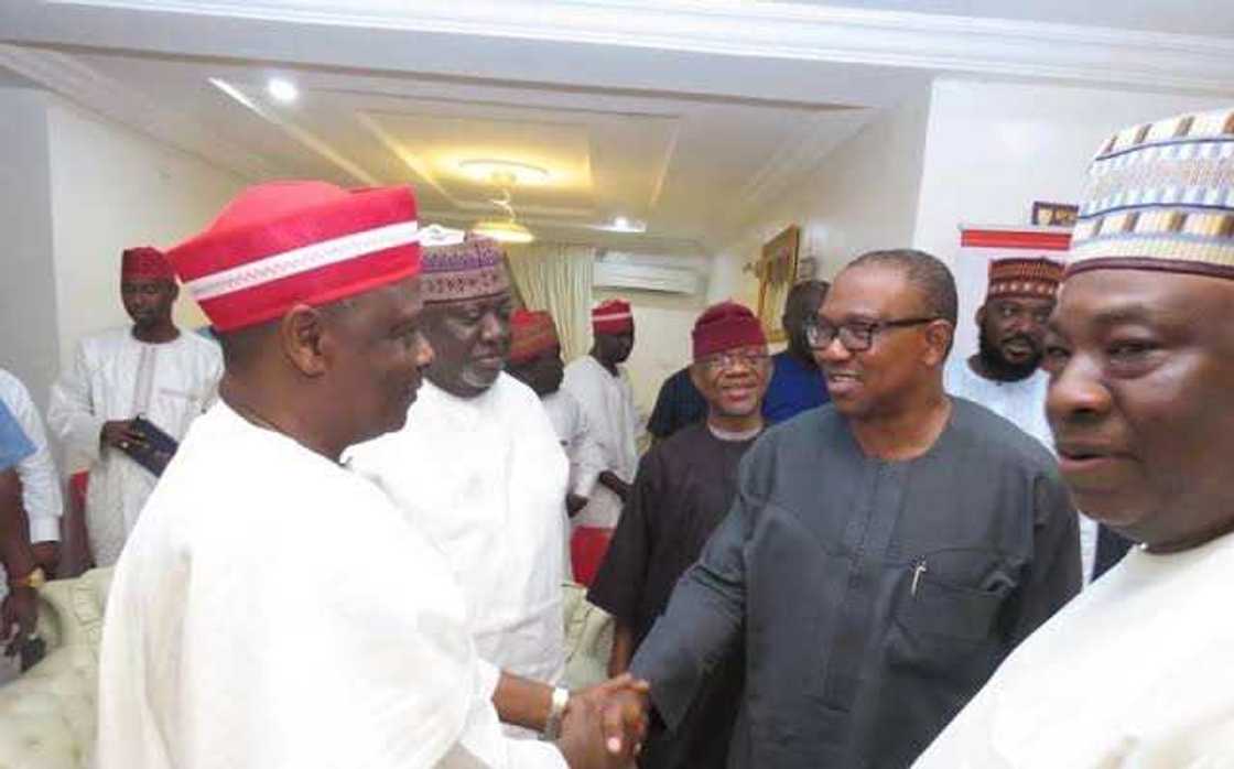Peter Obi and Kwankwaso Peter Obi and Kwankwaso