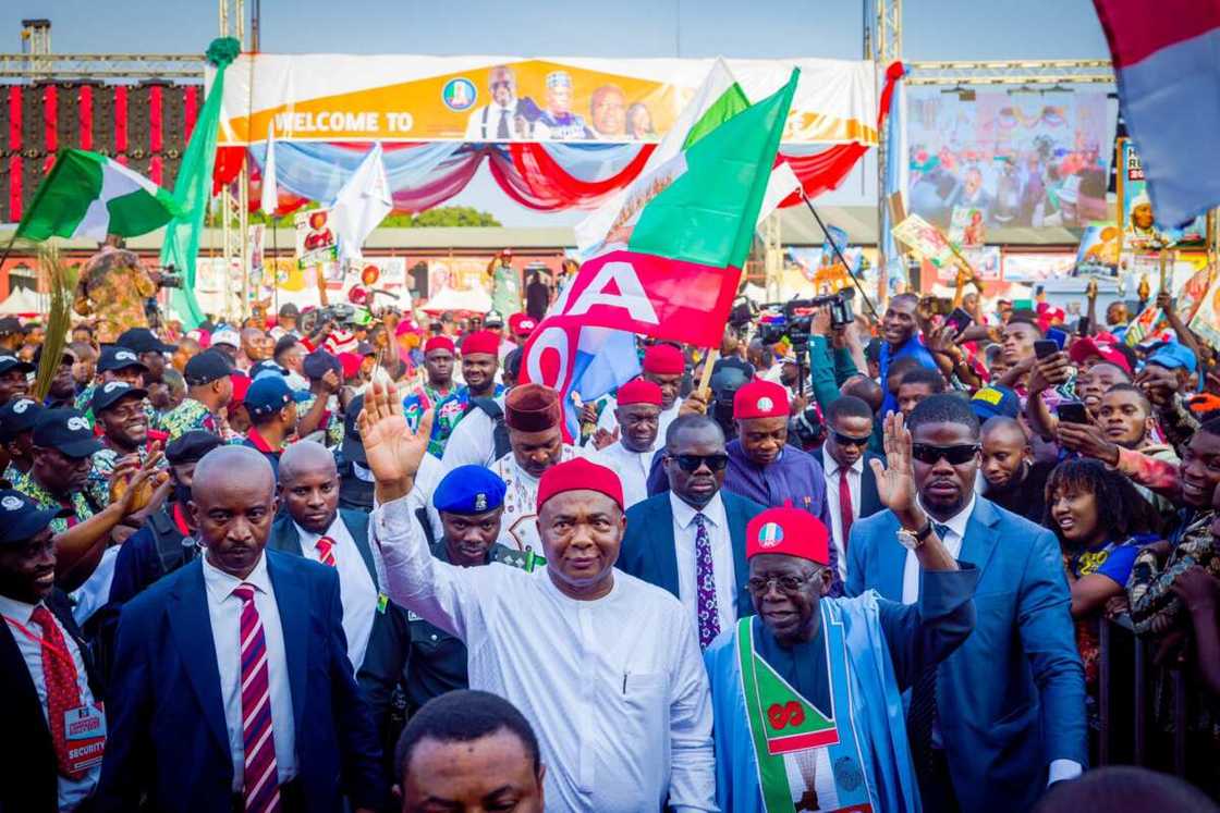 Tinubu in Abia