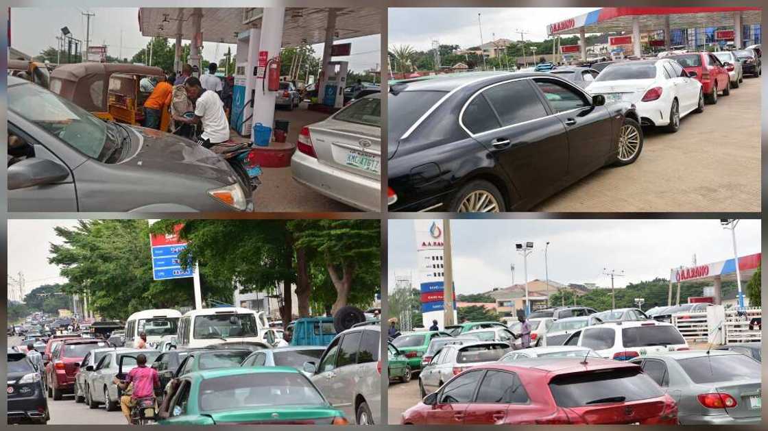 Layin Man fetur ya ƙara ɓulla a Kano da Abuja. Layin Man fetur ya ƙara ɓulla a Kano da Abuja.