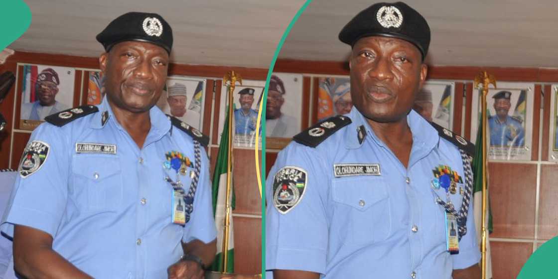 Commissioner of Police, CP Olohunnare Jimoh, leads officers in mourning CSP Ngbaronye’s death. Commissioner of Police, CP Olohunnare Jimoh, leads officers in mourning CSP Ngbaronye’s death.