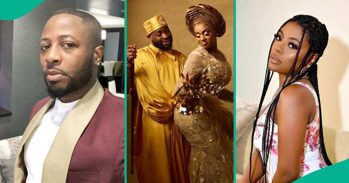 Davido's ally Tunde Ednut reacts to singer's drama with Sophia.