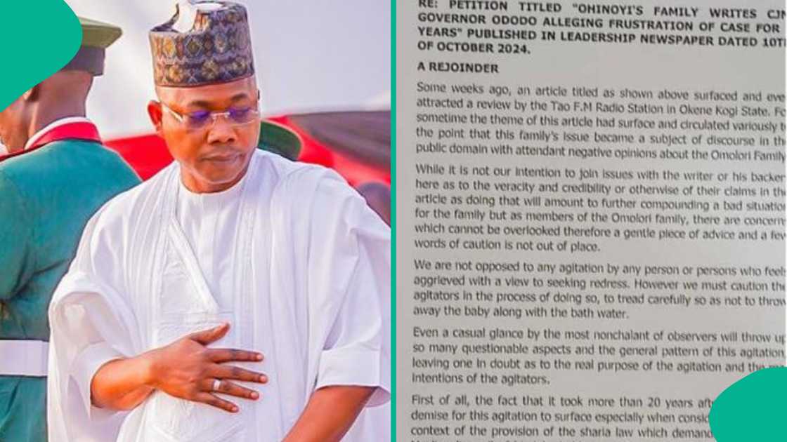 The Omolori family of Ebira land has advised aggrieved members to go to court The Omolori family of Ebira land has advised aggrieved members to go to court