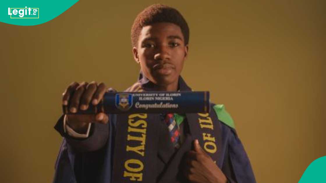 UNILORIN top graduate with 5.0 CGPA shares post-UTME score he used for admission