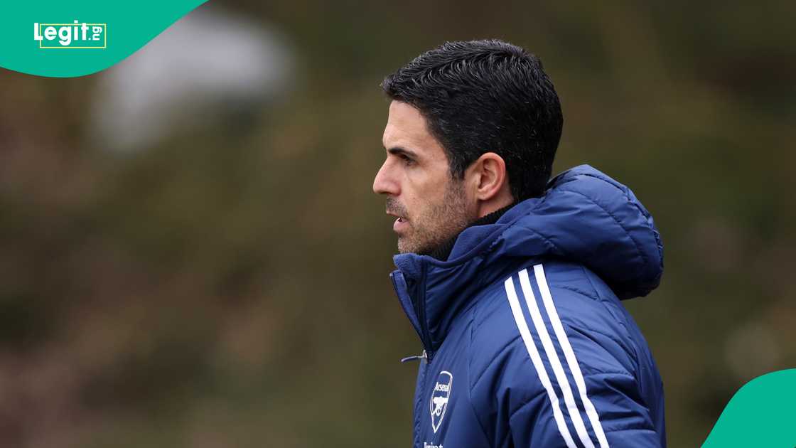 Arsenal coach Mikel Arteta is giving opportunities to academy players.