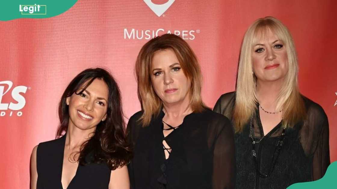 The Bangles band members: Susanna Hoffs, Vicki Peterson, and Debbi Peterson