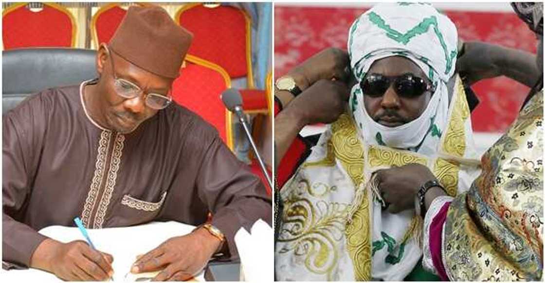 Sanusi’s exile: Nasarawa governor summons emergency meeting with first-class emirs