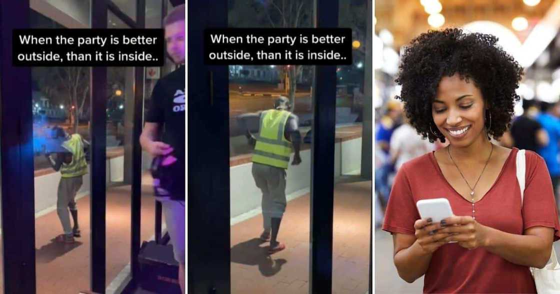 Viral, Video, Car Guard, Dancing, Club, SA Viral, Video, Car Guard, Dancing, Club, SA