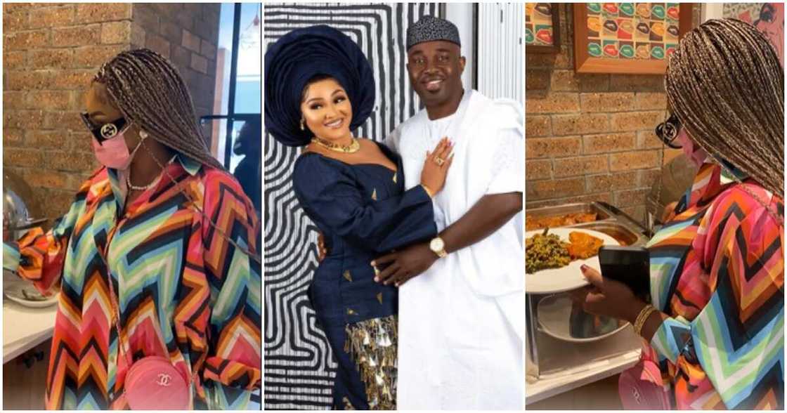 Mercy Aigbe's hubby sends her to lunch Mercy Aigbe's hubby sends her to lunch