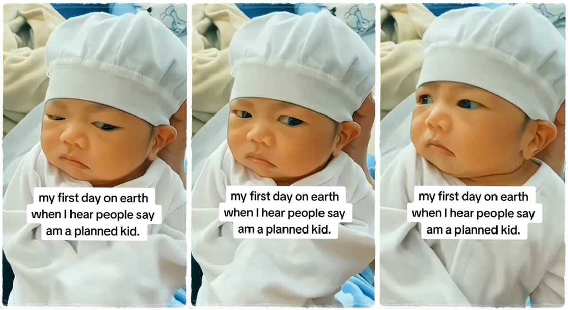 Photos of a baby who gave an adult bombastic side-eye. Photos of a baby who gave an adult bombastic side-eye.