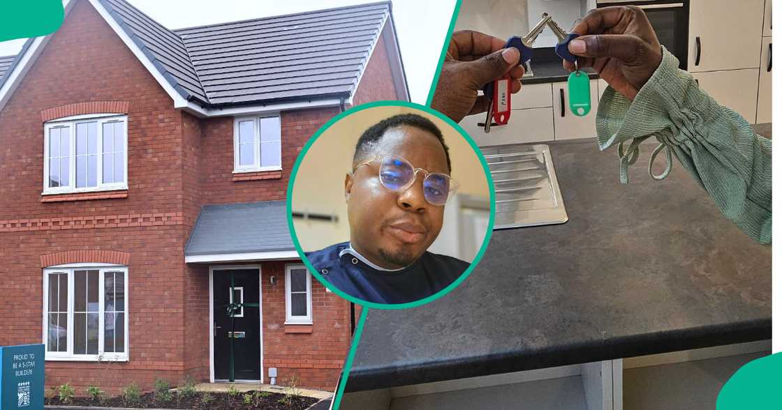 Nigerian Man From Ekiti Village Becomes House Owner in UK 4 Years after Relocation