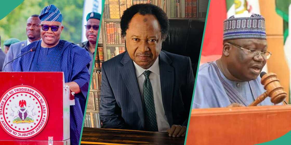Akpabio, Lawan not fit enough to run like Kenyan MPs, says Shehu Sani Akpabio, Lawan not fit enough to run like Kenyan MPs, says Shehu Sani