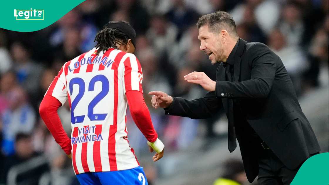 Ademola Lookman, Diego Simeone, Atletico Madrid, Real Madrid, La Liga.