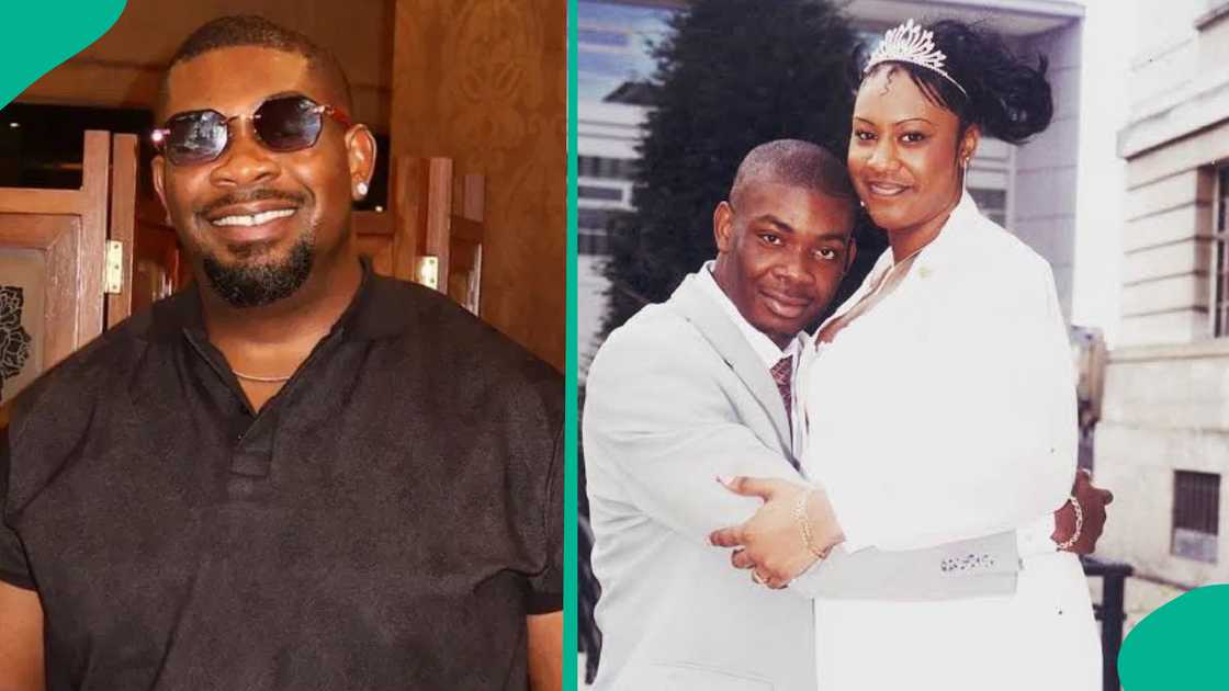 Don Jazzy addresses those asking him to reconcile with Michelle Jackson. Don Jazzy addresses those asking him to reconcile with Michelle Jackson.