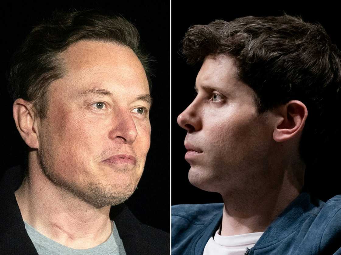 Tension between super wealthy Elon Musk (l) and OpenAI chief Sam Altman has escalated with Musk's rejected offer to buy the artificial intelligence firm Tension between super wealthy Elon Musk (l) and OpenAI chief Sam Altman has escalated with Musk's rejected offer to buy the artificial intelligence firm