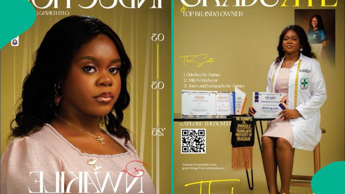 UI student graduate in pharmacy with first class degree honours and awards