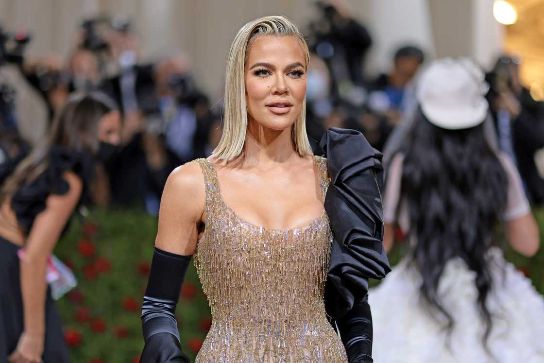 Khloé Kardashian attends The Met Gala Celebrating "In America: An Anthology of Fashion" at The Metropolitan Museum of Art in New York City Khloé Kardashian attends The Met Gala Celebrating "In America: An Anthology of Fashion" at The Metropolitan Museum of Art in New York City