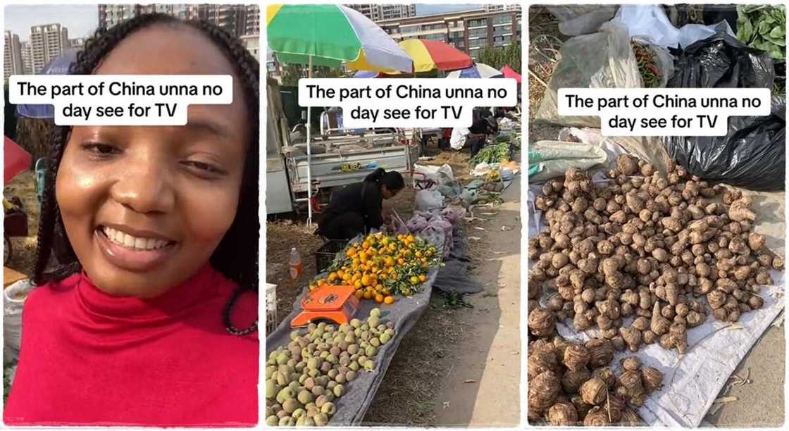 Lady shows interesting parts of China that looks like Nigeria. Lady shows interesting parts of China that looks like Nigeria.