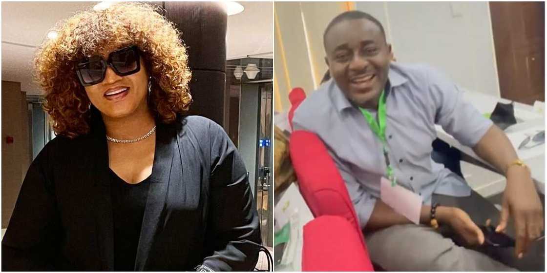 Actress Omotola and Emeka Ike Actress Omotola and Emeka Ike