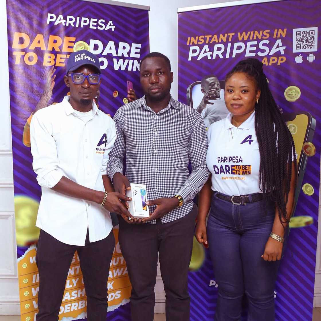 PARIPESA Showers Players with Laptops, Smart Phones and More in Betting Legend Promo PARIPESA Showers Players with Laptops, Smart Phones and More in Betting Legend Promo