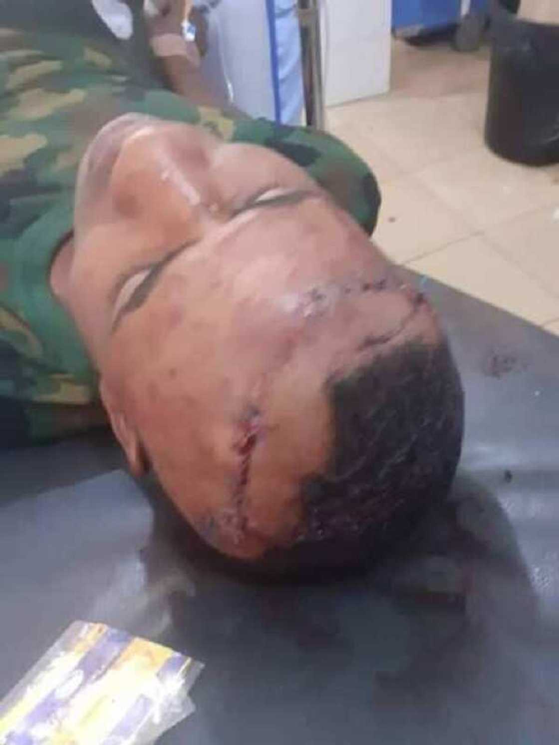 Wani sojan Najeriya ya wallafa hotunan abokan aikinsa da Boko Haram suka kashe a Maiduguri