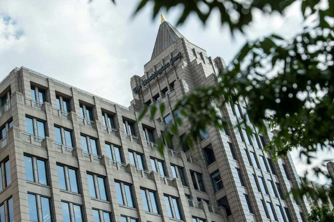 Hundreds of employees at the Washington Post, whose headquarter building in the US capital is shown here, are on strike over pay, remote work and other conditions Hundreds of employees at the Washington Post, whose headquarter building in the US capital is shown here, are on strike over pay, remote work and other conditions